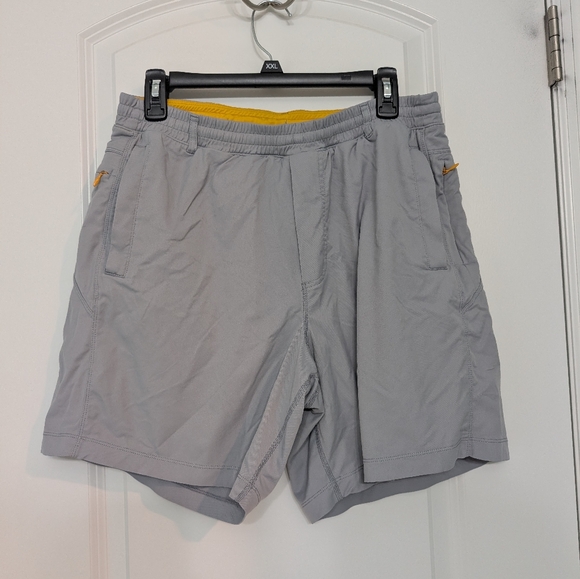 Birddogs Other - Birddogs Men's XL, Forrest Pumps 7" Shorts, Gray with Yellow, Boomstick